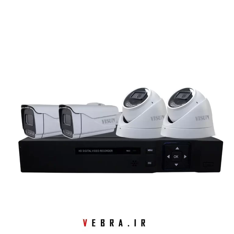 پکیج چهار تایی دوربین مداربسته 5 مگاپیکسل
