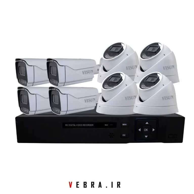 پکیج هشت تایی دوربین مداربسته 5 مگاپیکسل