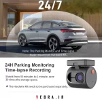 ضبط 24 ساعته دوربین خودرو 1 لنز kawa