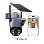دوربین سولار سیم کارتی دو لنز TP15 V380 4G 1