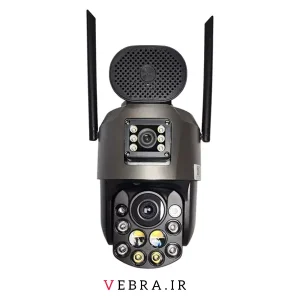 دوربین سیمکارتی ۲ لنز پلاک خوان 12x با اپلیکیشن okam-pro مدل 312wg