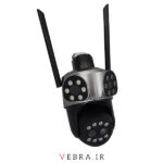 دوربین اسپیددام سه لنز رفاکو Rafaco 3 Lens WiFi | چرخشی هوشمند با دید در شب رنگی - Image 4