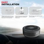 تصفیه هوای خودرو Honeywell Move Pure 4 | دستگاه تصفیه هوای فندکی خودرو با فیلتر HEPA - Image 4