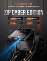 ویدئو پروژکتور قابل حمل Aurzen ZIP | تجربه سینمایی همیشه همراه شما - Image 2